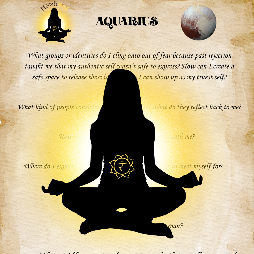Aquarius Shadow Work Prompts