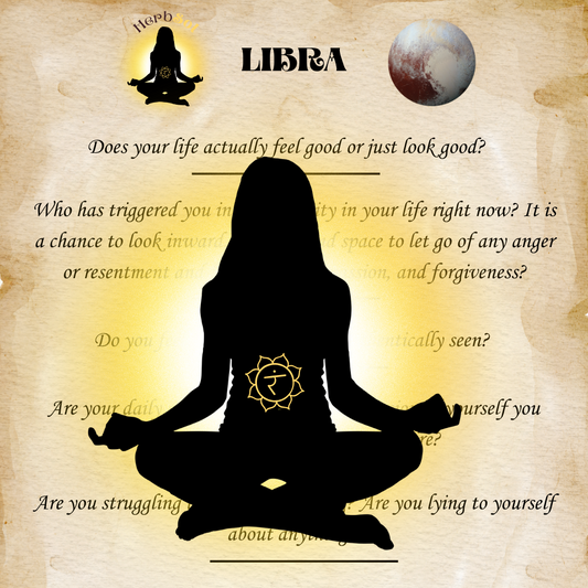 Libra Shadow Work Prompts
