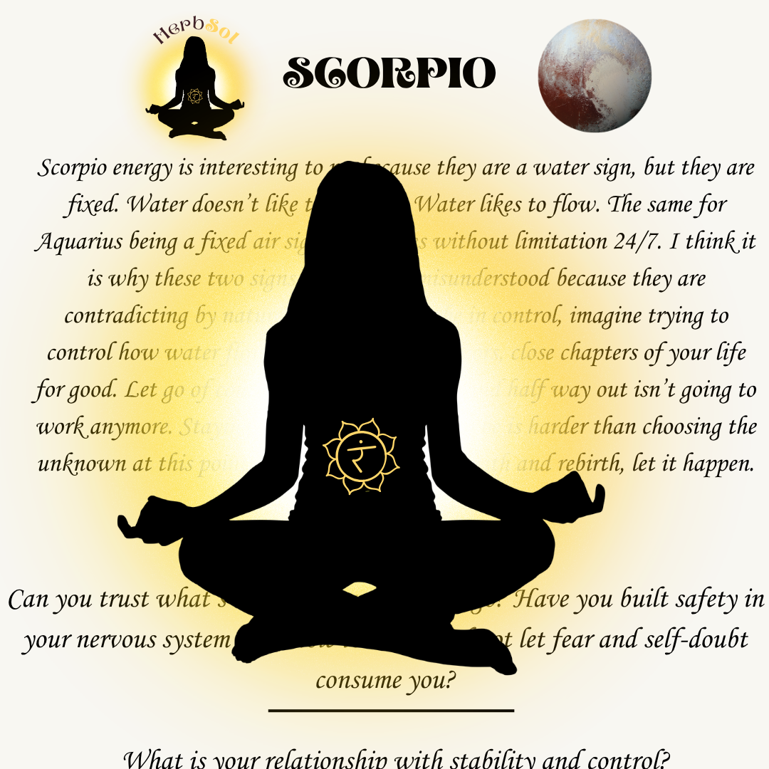 Scorpio Shadow Work Prompts