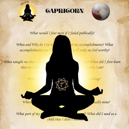 Capricorn Shadow Work Prompts